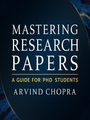 cover image of Mastering Research Papers